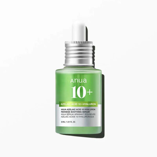 ANUA AZELAIC ACID 10 HYALURON REDNESS SOOTHING SERUM - 30 ml